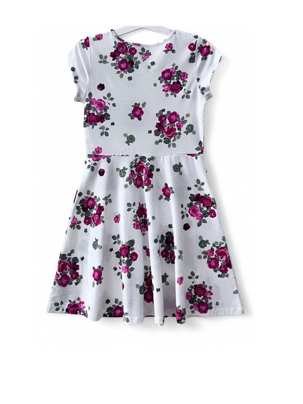 Used! The Children's Place Girls Print Skater Dress10/12 - Picture 5 of 6